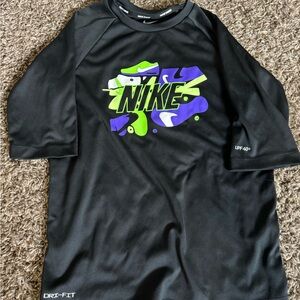 Black Nike Swim Shirt - Small